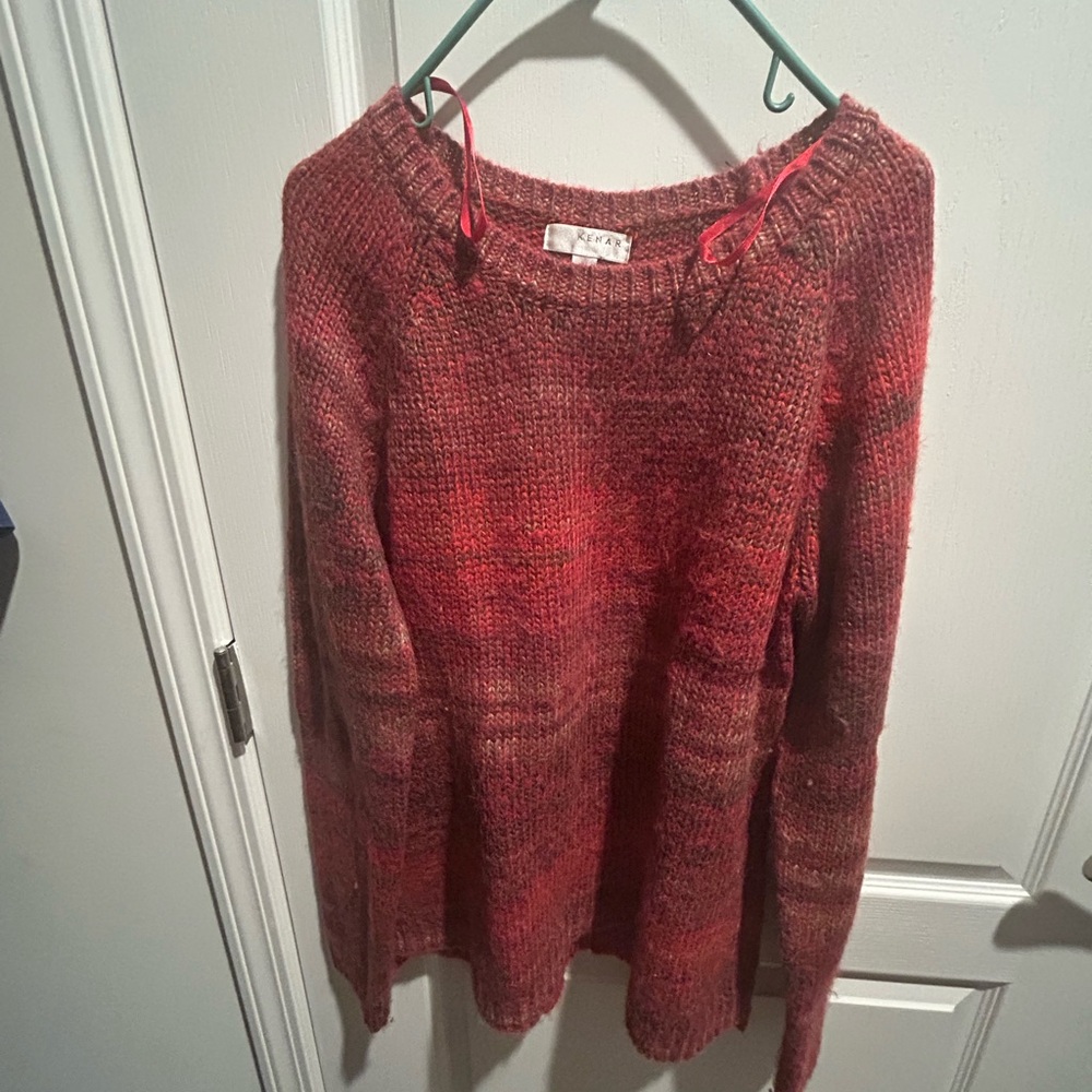 Kenar Multicolor Crew Neck Sweater